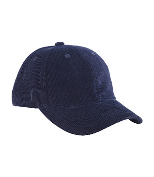 Casquette homme en Velours Navy - BRADWELL II