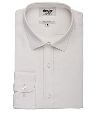 Chemise coton lin Ecru - THEONEL