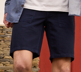 Bermuda homme Bleu Navy - BELVIN