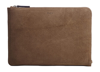 Pochette ordinateur Velours Havane - HERRINGTON