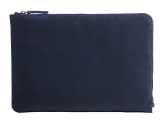 Pochette ordinateur Velours Navy - HERRINGTON