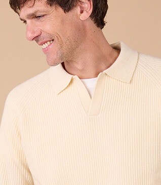 Pull Homme - Ecru - BRENNEN