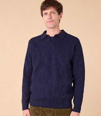 Pull Homme - Navy - BRENNEN