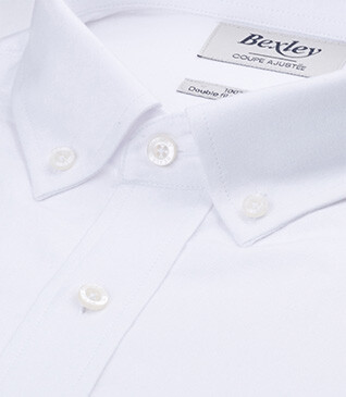 Chemise Oxford homme - Blanc - BRADFORD III
