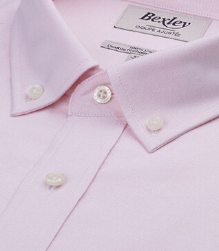 Chemise Oxford homme - Rose - BRADFORD III