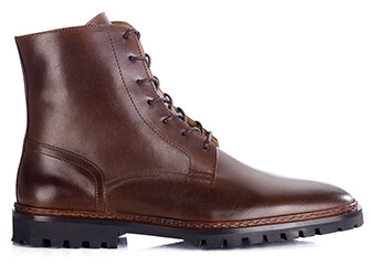 Bottine homme - Chocolat Patiné - FYFIELD GOMME