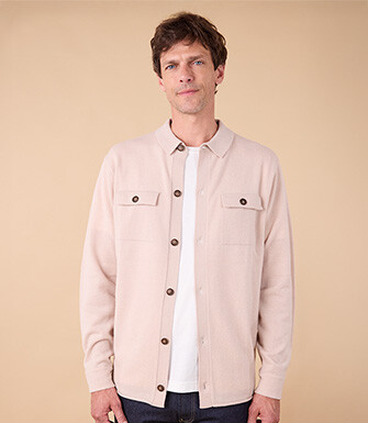 Surchemise en Maille - Beige Clair - WARRICK