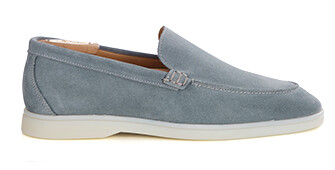 Mocassin homme - Velours Eucalyptus - MANASOTA III