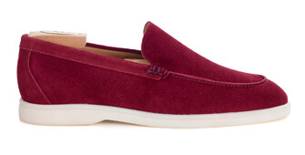 Mocassin homme - Velours Rubis - MANASOTA III
