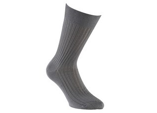 Chaussettes ville homme fil d’Écosse Gris