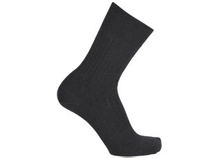 Chaussettes ville homme fil d’Écosse Gris Anthracite Chiné