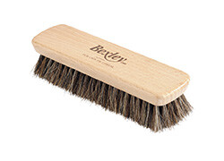 Brosse en hêtre et crin de cheval véritable - 15cm