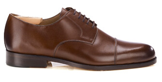 Derbies homme Châtaigne Semelle en Cuir - MAYFAIR