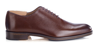 Richelieu homme Chocolat Grainé - PETER PATIN