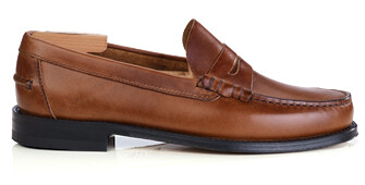 Mocassin penny loafer homme châtaigne foncé - YALE