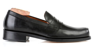 Mocassin homme cuir Noir - WEMBLEY CLASSIC