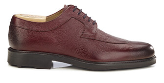 Derbies homme Bordeaux Grainé - semelle gomme - KENT GOMME COUNTRY