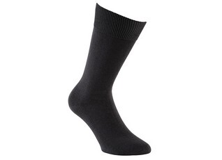 Chaussettes homme épaisses coton Gris Anthracite