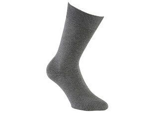 Chaussettes homme épaisses coton Gris Chiné