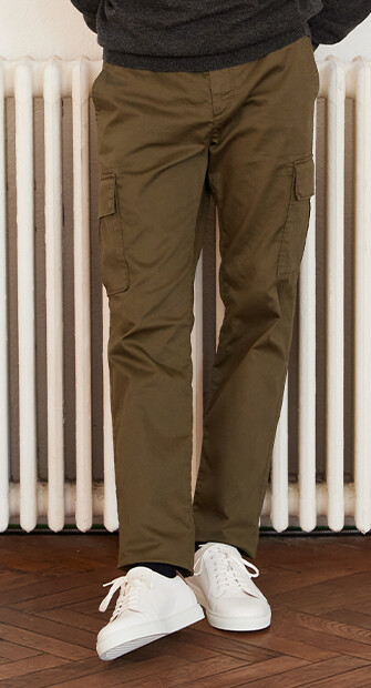 Pantalon cargo homme Kaki - KEANAN II