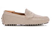 Mocassin Homme - Velours Greige - FERGUSON