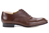Richelieu homme Châtaigne Grainé semelle cuir - BRISBURY