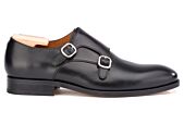 Chaussures homme double boucle Noir - CHIGWELL