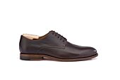 Derbies homme Chocolat Grainé semelle cuir - HILPERTON