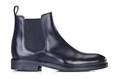 Chelsea boots cuir homme Noir - FANGLER GOMME CITY