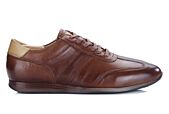 Sneakers homme Chocolat patiné - BOCKARA