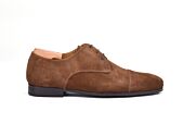 Derbies homme Velours Havane semelle gomme - DERNOX GOMME URBAN