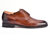 Derby homme châtaigne patiné - PENFORD