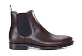 Chelsea boots cuir homme Chocolat Patiné - ALDERTON GOMME