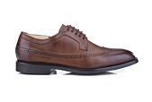 Derbies homme cuir Chocolat patiné - BESFORD GOMME CITY