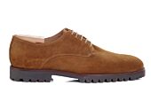 Derbies homme Velours Chamois semelle gomme crantée - BUSHEY GOMME