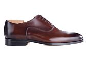 Richelieu homme Chocolat Patiné semelle cuir - WAYFORD