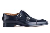 Chaussures homme double boucle Noir - CHEDINGTON