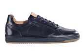 Sneakers cuir homme - Noir - KOLORA