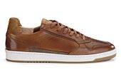 Sneakers cuir - Chataigne Patiné - KOLORA