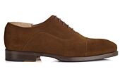 Richelieu homme Havane semelle cuir avec patin - GRAKLEY