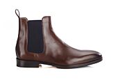 Chelsea boots homme - Châtaigne Foncé Patiné - STANHIGH PATIN