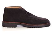 Boot homme en velours brun à semelle crantée - MINNEOLA
