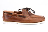 Chaussures bateau homme cuir cognac - TRAWLER