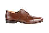 Derbies homme Châtaigne Grainé semelle cuir - MAYFAIR CLASSIC