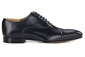 Richelieu homme Noir semelle cuir - STRESA