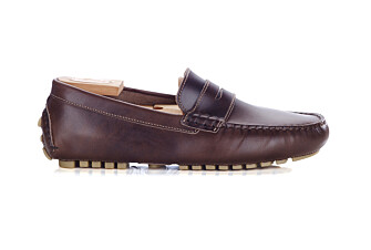 Mocassin Homme Cuir Brun Foncé - FERGUSON