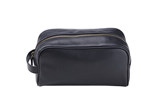 Trousse de voyage en Cuir Noir