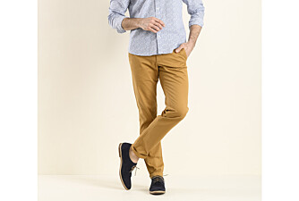 Pantalon chino homme Tabac - KYRK