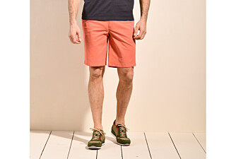 Bermuda chino homme Orange Sanguine - BARRY