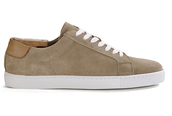 Sneakers pour homme Velours Beige Foncé - INGLEWOOD